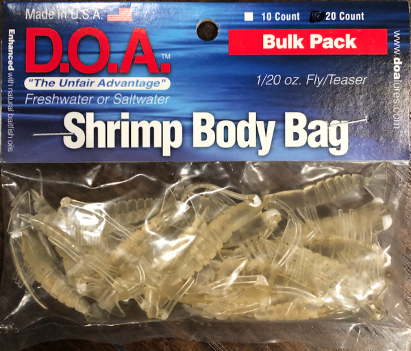 DOA Shrimp Body Bag 2 pack of 20